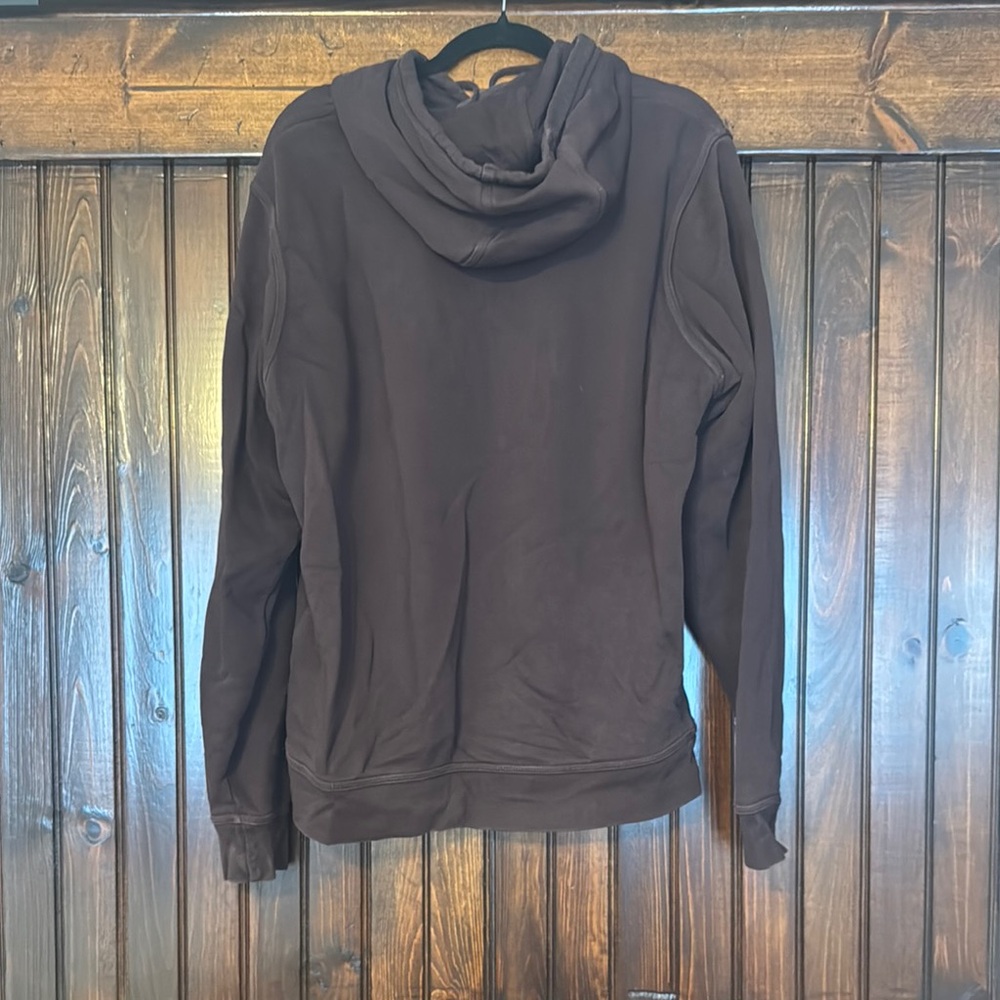 Nike Brown Sweatshirt Hoodie with Long Sleeves - Picture 2 of 2